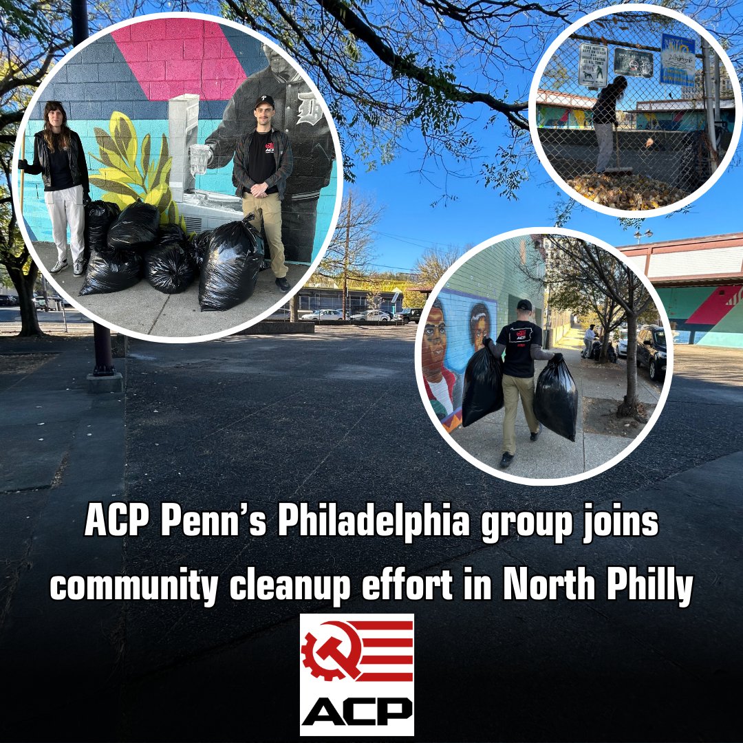 ACP Pennsylvania's Philadelphia group joins a community cleanup event in North Philly